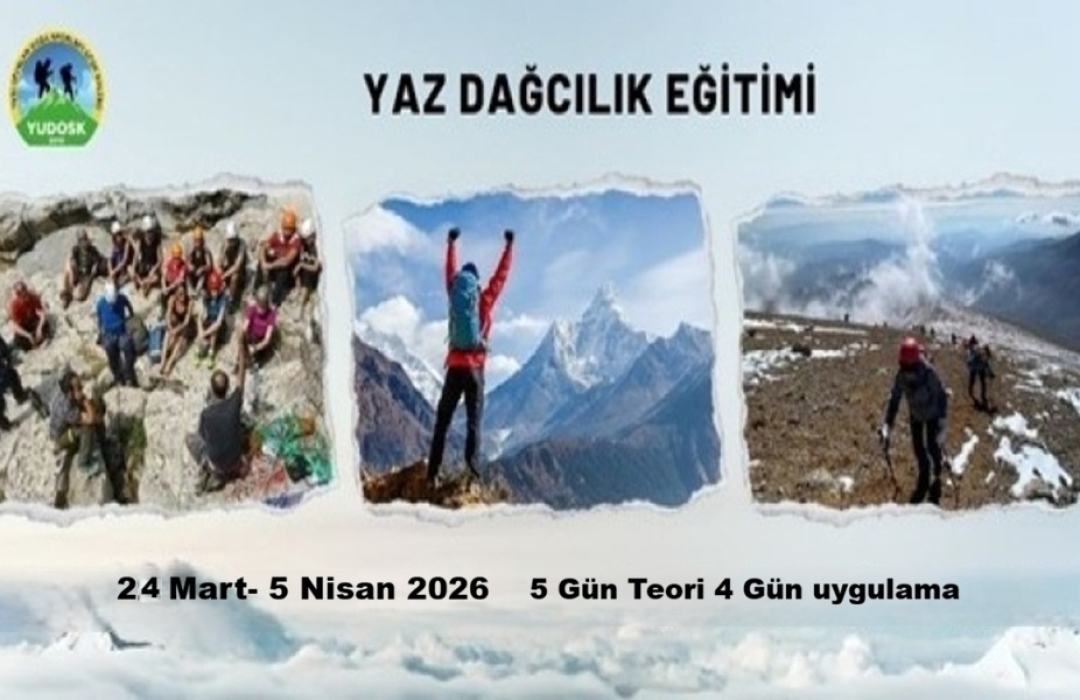 TDF SERTİFİKALI YAZ DAĞCILIK EĞİTİMİ - Doğa Sporları Etkinliği