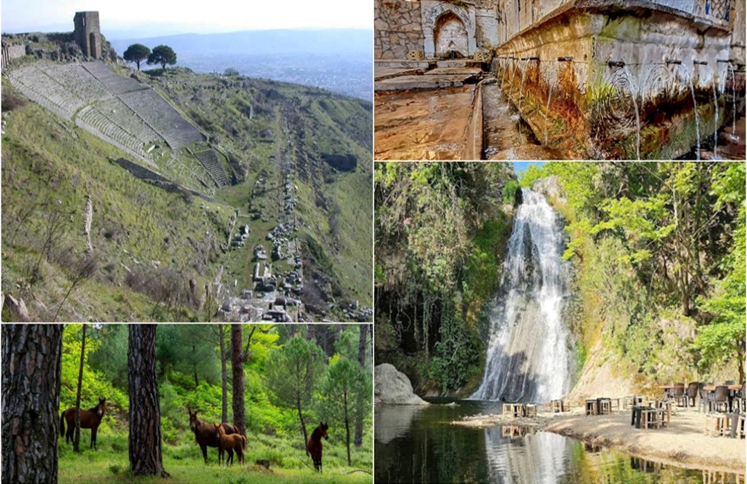 BAYRAMDA PERGAMON VE AİGAİ ANTİK KENTLERİ KOZAK YAYLASI  DARKALE KÖYÜ DOĞA YÜRÜYÜŞLERİ VE BADEMLİ KAMPI   - Doğa Sporları Etkinliği