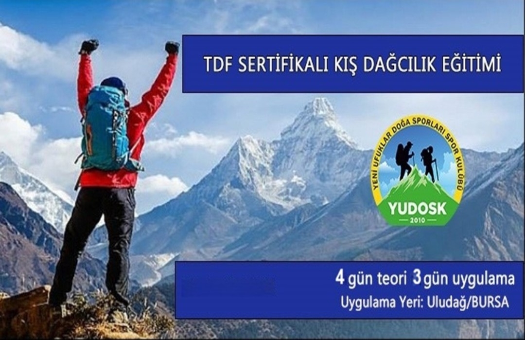 TDF SERTİFİKALI KIŞ DAĞCILIK EĞİTİMİ - Doğa Sporları Etkinliği