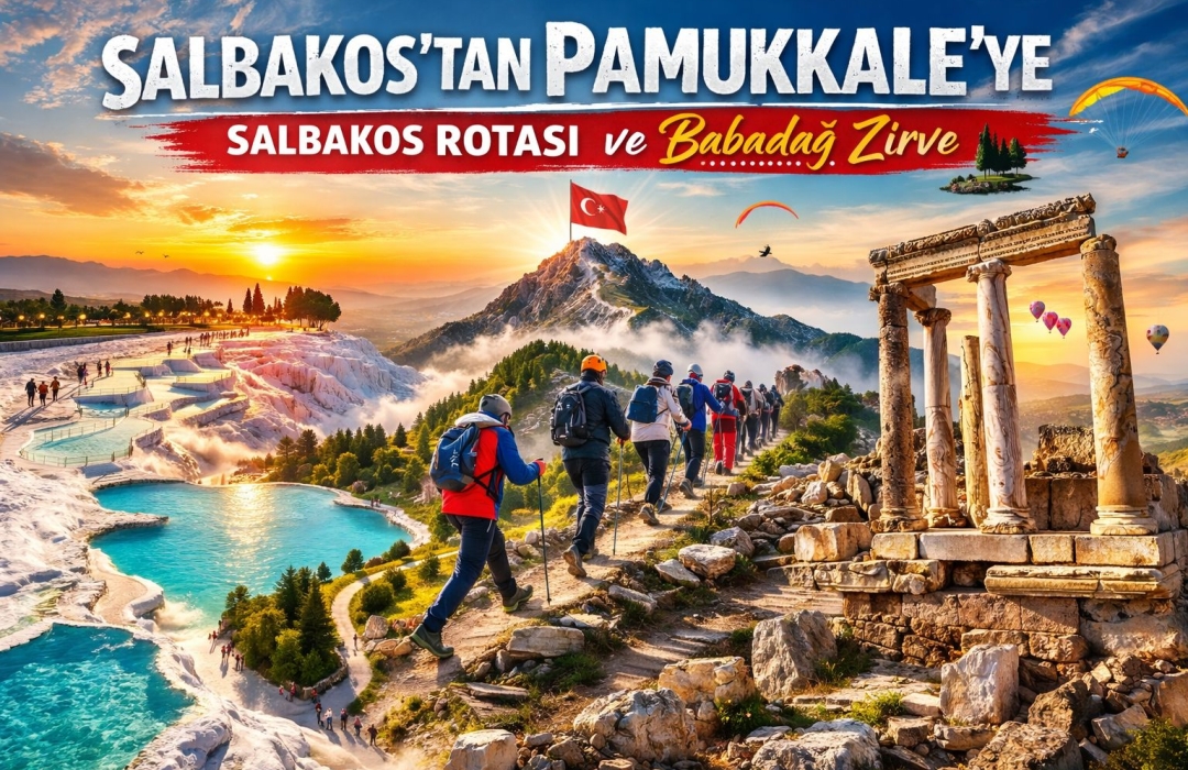 SALBAKOS'TAN PAMUKKALE'YE SALBAKOS ROTASI VE BABADAĞ ZİRVE - Doğa Sporları Etkinliği